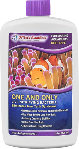 [DT01403] Dr. Tim's Aquatics - One & Only Live Nitrifying Bacteria (Saltwater/Reef) - 16 oz