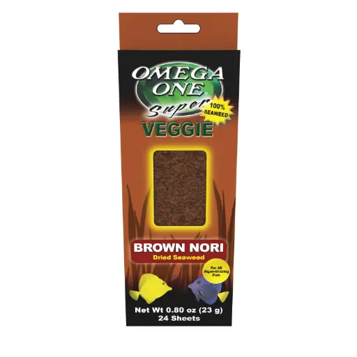 Omega One - Super Veggie Brown Seaweed (.8 oz., 24 sheets)