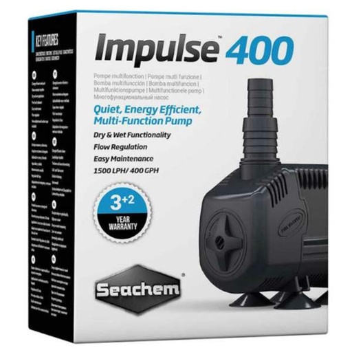 [000116067003] Seachem - Impulse 400 Pump - 400 gph