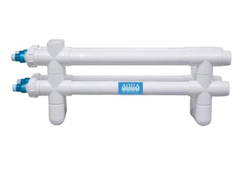 [617750001609] Aqua Ultraviolet - 160 Watt Classic Unit 2" White w/ NEMA Transformer