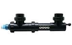 [617750000350] Aqua Ultraviolet - 25 Watt Unit 2" WITH Wiper Black