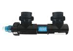 [617750000305] Aqua Ultraviolet - Classic Inline UV Sterilizer 15 Watt 3/4" Barb Black